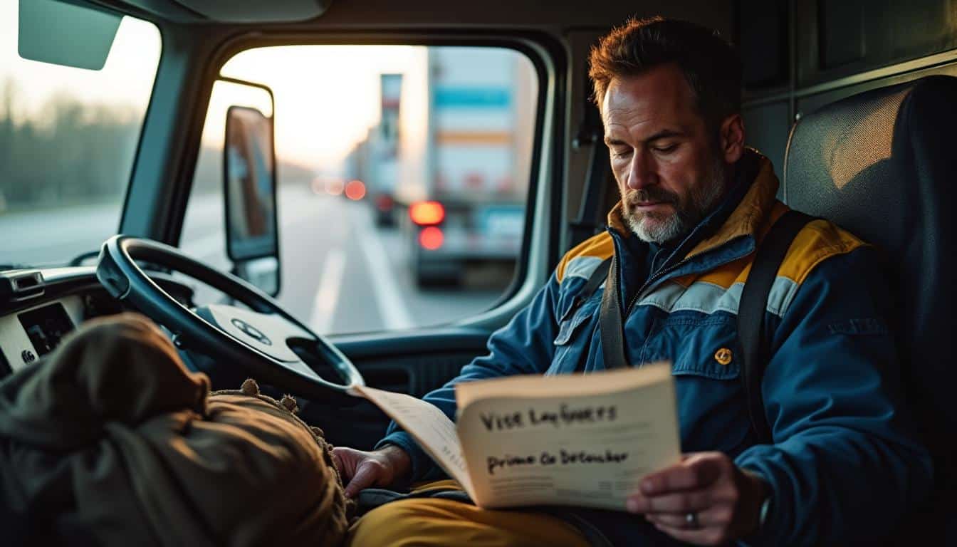 Illustration: Comprendre la prime de découcher dans le secteur du transport routier