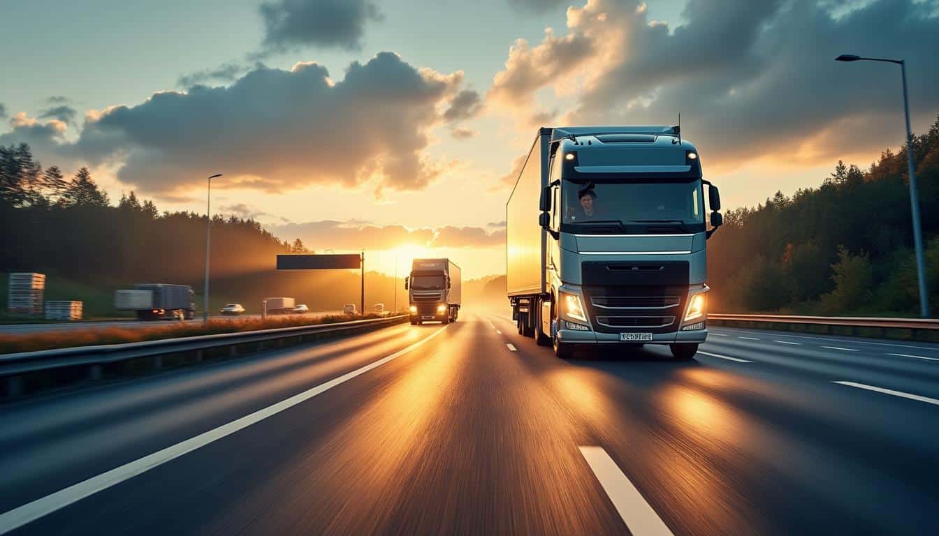 Illustration: Comprendre les fondamentaux du transport routier et son rôle dans la chaîne logistique