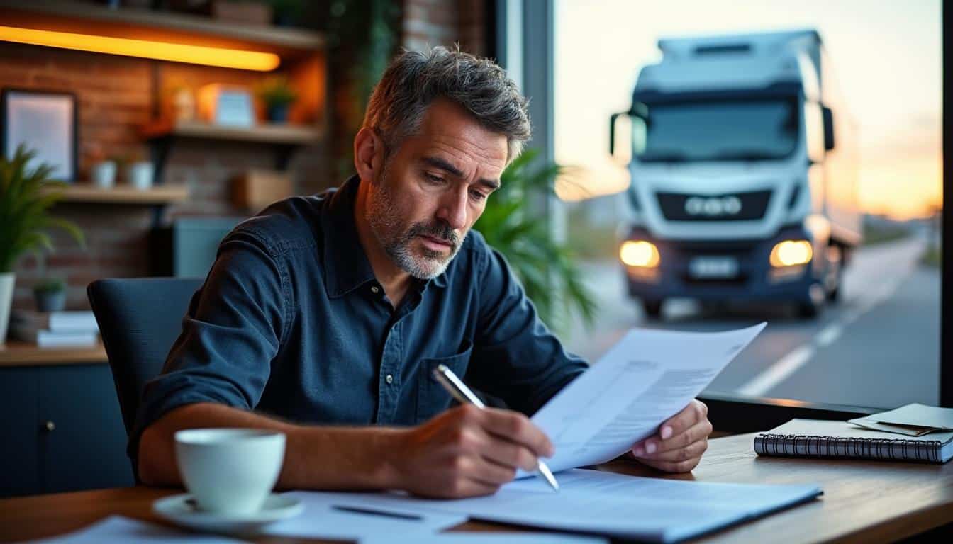 Illustration: Comprendre la définition et le cadre légal du préavis pour un chauffeur routier