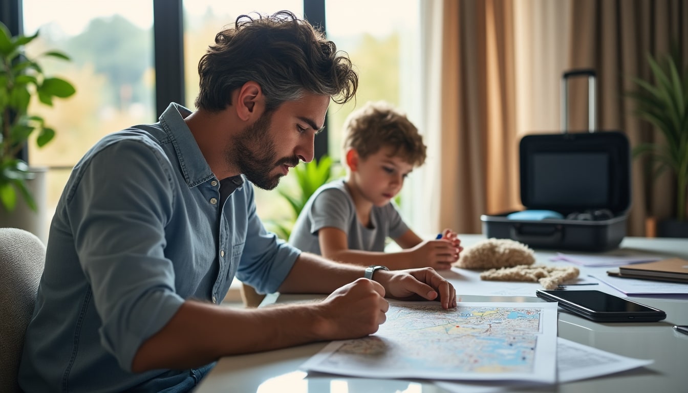 Illustration: Comprendre le cadre légal du déménagement d’un parent séparé