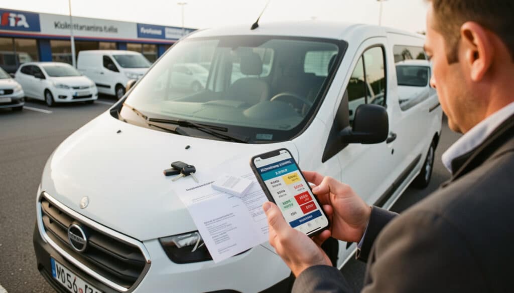 Comparer une location d’utilitaire en kilométrage illimité