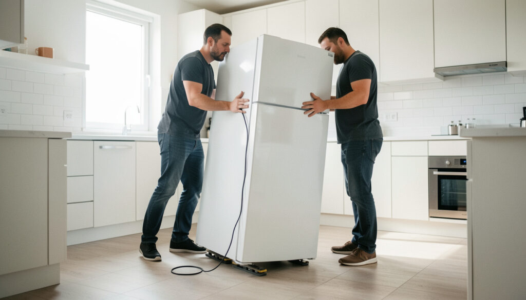 Comment déplacer un frigo de quelques mètres sans risque