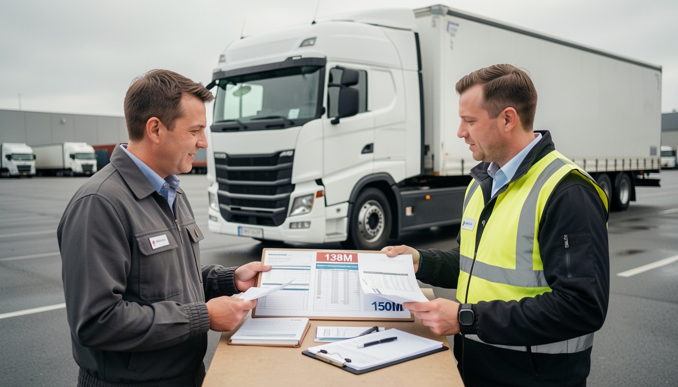 Coefficients 138M et 150M en transport routier