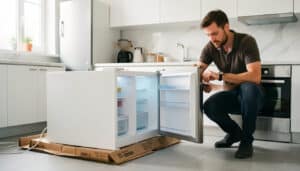 Frigo couché 1 heure : quand le rebrancher sans risque