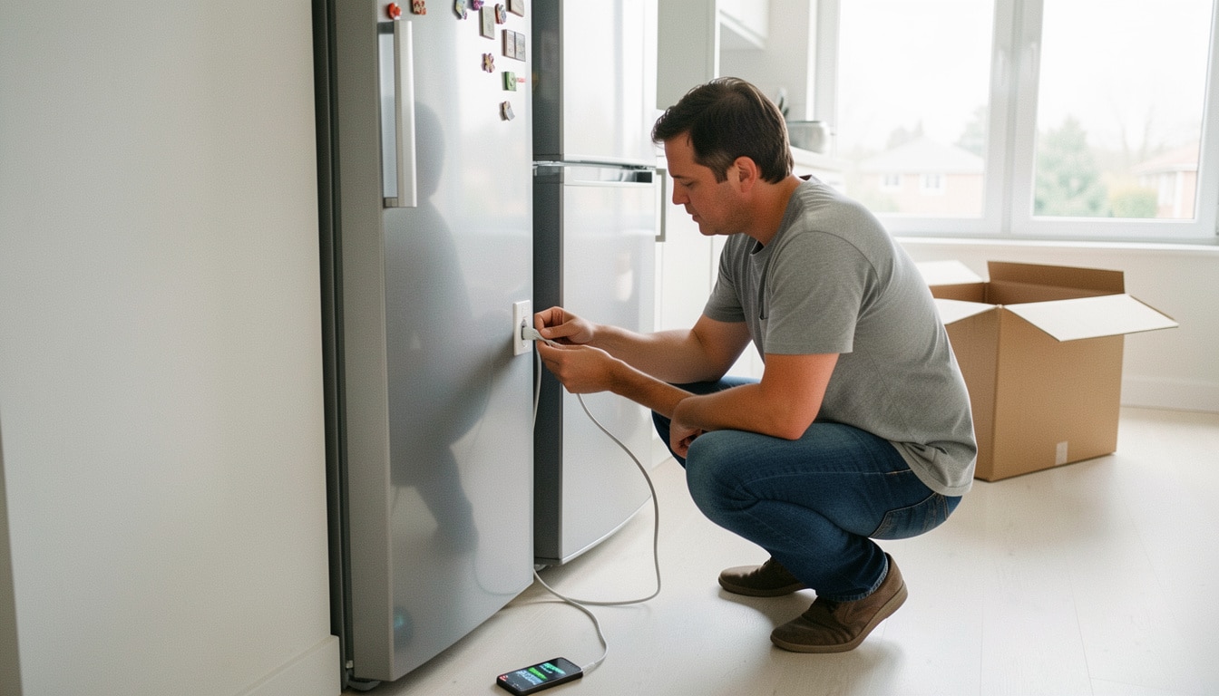 Quand rebrancher un frigo après un déménagement ?